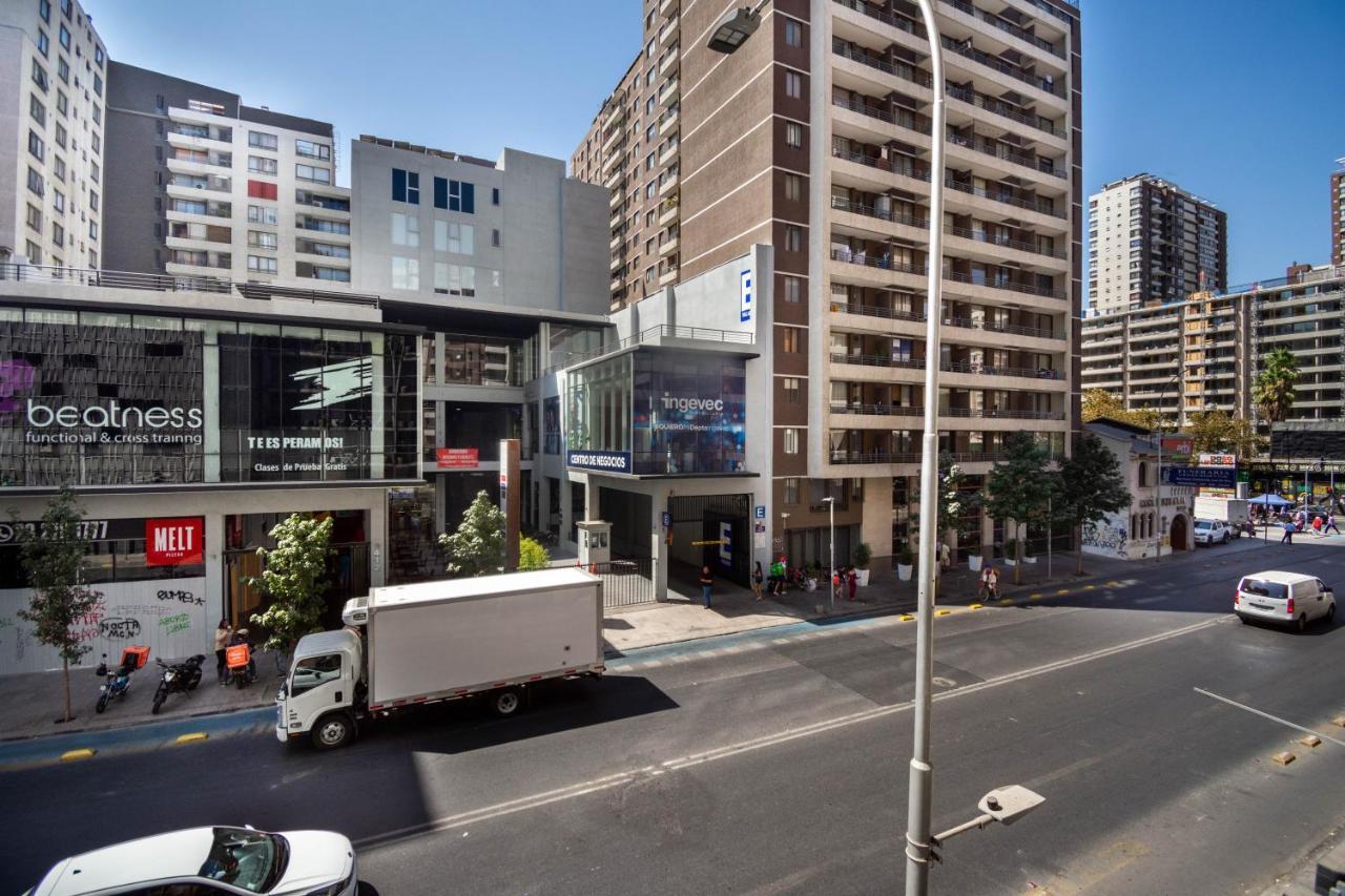 Tribeca Twin Room - Studio With Pool, Wifi, Ac Santiago Dış mekan fotoğraf