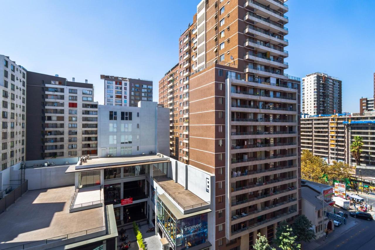 Tribeca Twin Room - Studio With Pool, Wifi, Ac Santiago Dış mekan fotoğraf